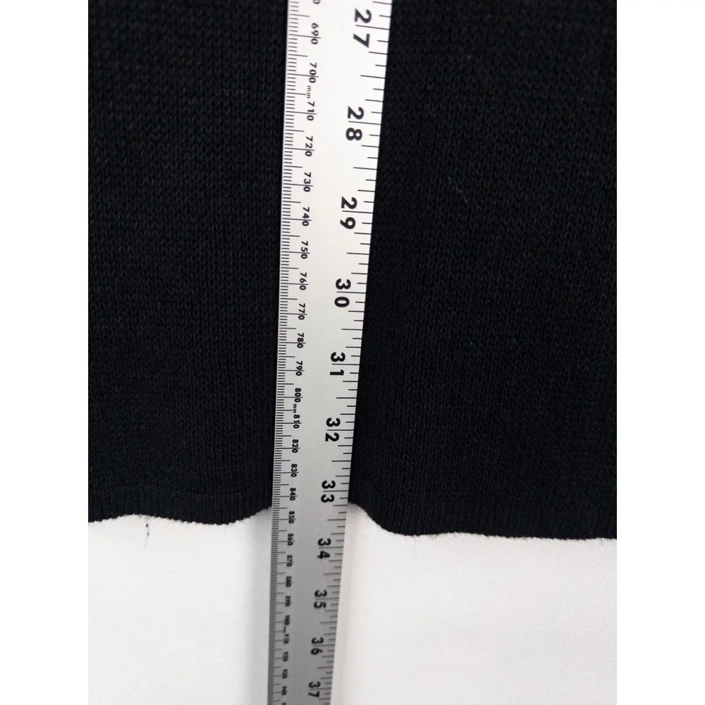 NWOT Free People Sweater Dress Womens XS Color Block Long Sleeve Knee Turtle Nec